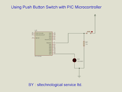INTERFACING PUSH BUTTON SWITCH WITH PIC MICROCONTROLLER - sl ...