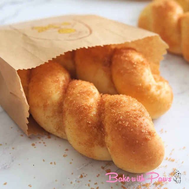 Baked Twisted Potato Donuts (Sourdough)