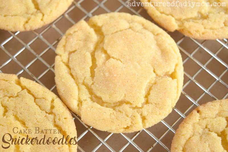 Cake Mix Snickerdoodles Adventures of a DIY Mom
