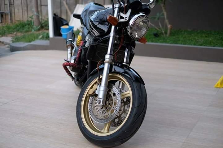 Спицевые колеса на cb400