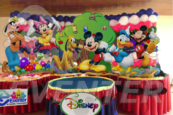 Servicio de decoración para fiestas y eventos infantiles: Decoración Mickey mouse Servicio De Decoración Para Fiestas Y Eventos Infantiles: Decoración Mickey Mouse