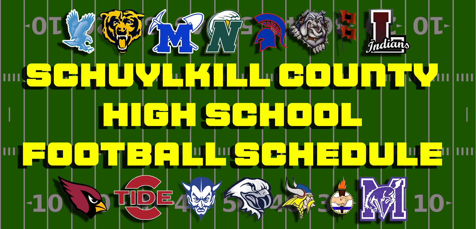 Schuylkill County High School Football Schedule For Week 3 Schuylkill County High School Football Schedule For Week 3