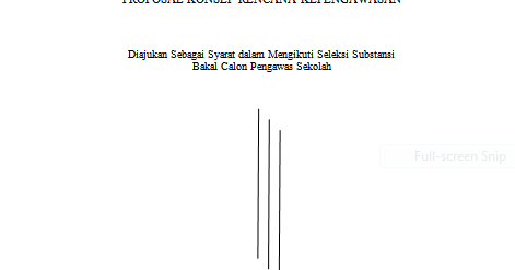 Situs Pendidik Proposal Konsep Rencana Kepengawasan