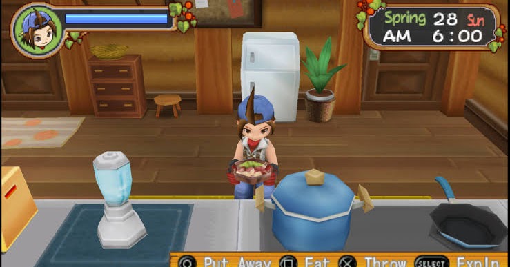 Daftar Resep Masakan Terlengkap Harvest Moon Hero of Leaf
