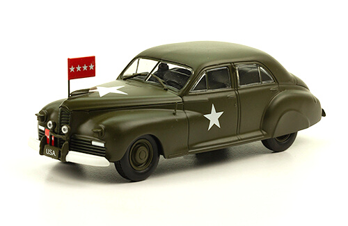 Packard Clipper Sedan 1:43, coleccion vehiculos militares de la segunda guerra mundial 1:43