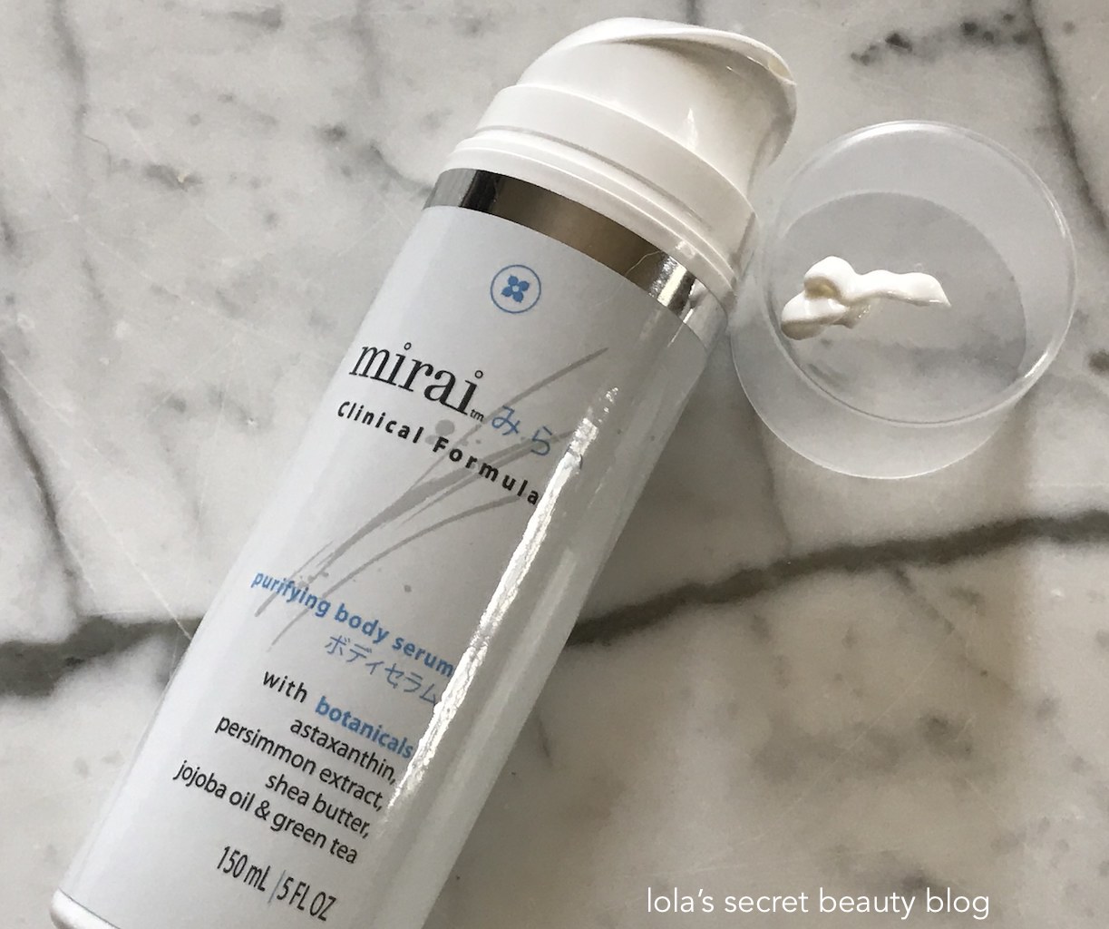 lola's secret beauty blog Mirai Clinical Formula Purifying Body Care