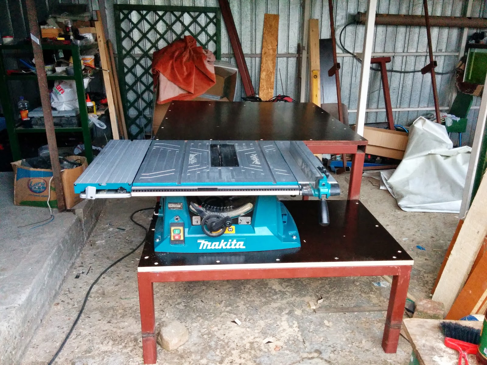 Makita MLT100 aluminium zero clearance insert