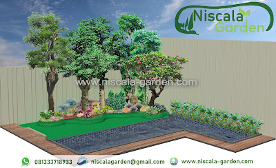 Desain Taman Minimalis dan Taman Tropis