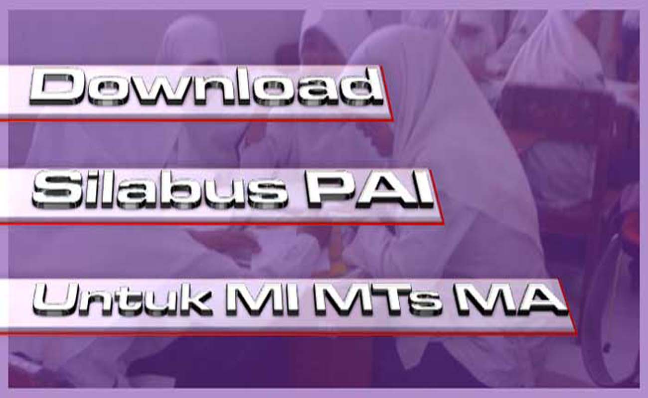 Download Silabus PAI Untuk MI MTs dan MA