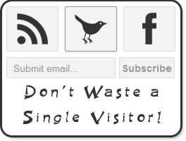 Social media with email subscription widget for blogger