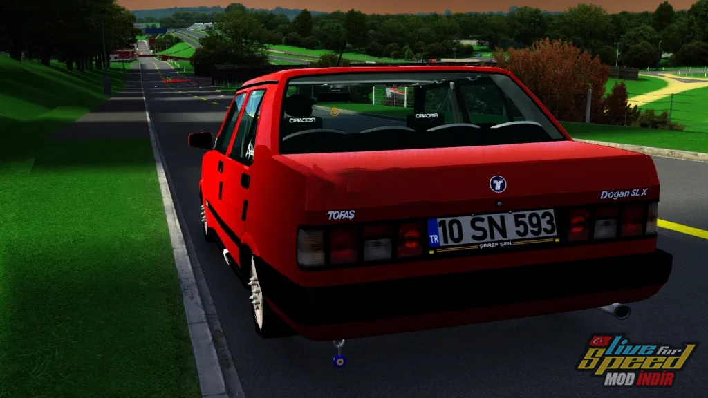 LFS için TOFAŞ DOĞAN SLX araba modu.