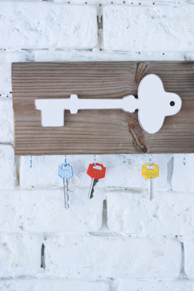Soporte llaves diy