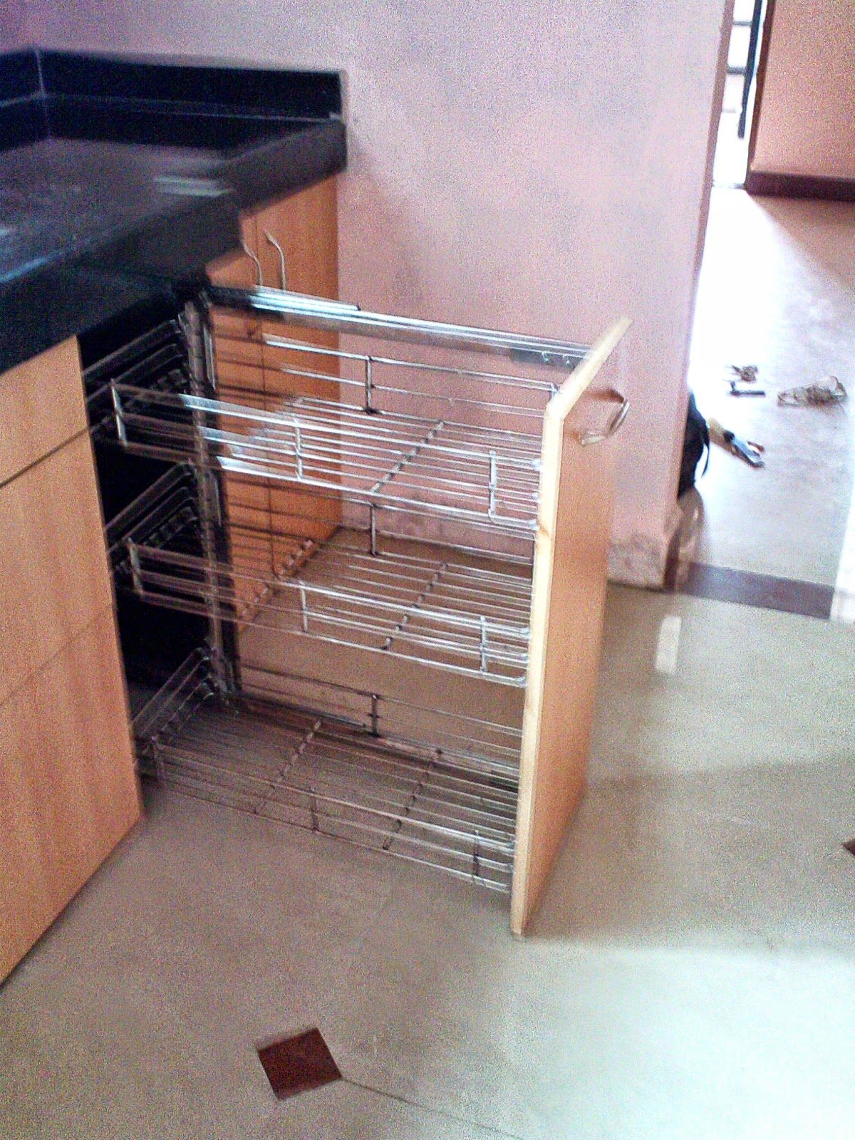 Om Kitchen Trolleys Modular Kitchen Trolleys