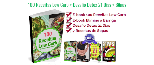 100 Receitas Low Carb Detox 21 Dias