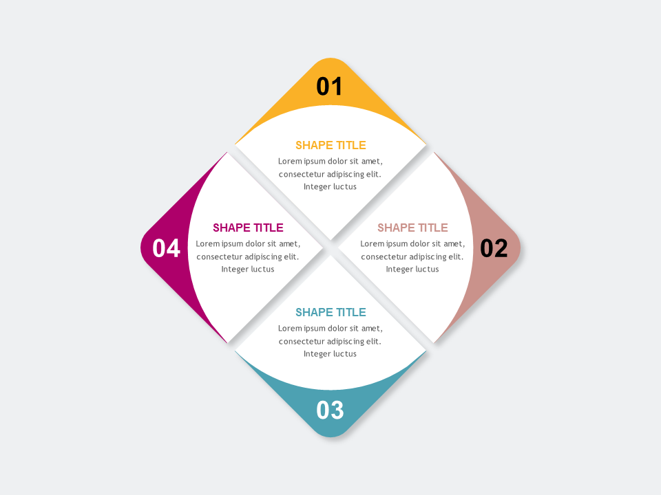 Circle Divide Shape PowerPoint Templates PowerPoint Free