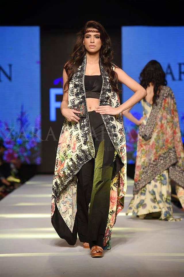 Zara Shahjahan long summer dress TPFW 2015