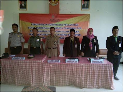 PENGAWAS TPS SE KEC.SUKODONO DILANTIK