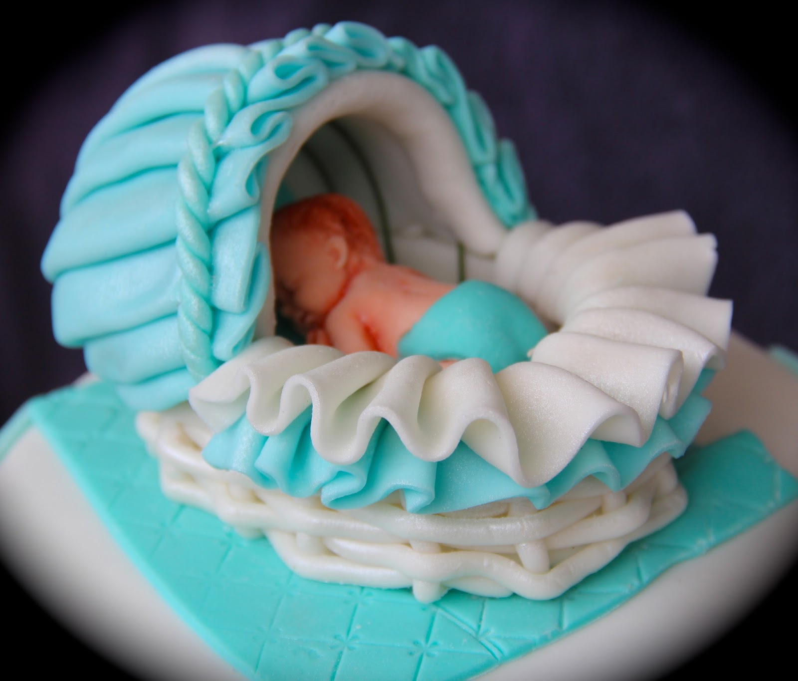 Ema's Creation: One Month Baby Cake