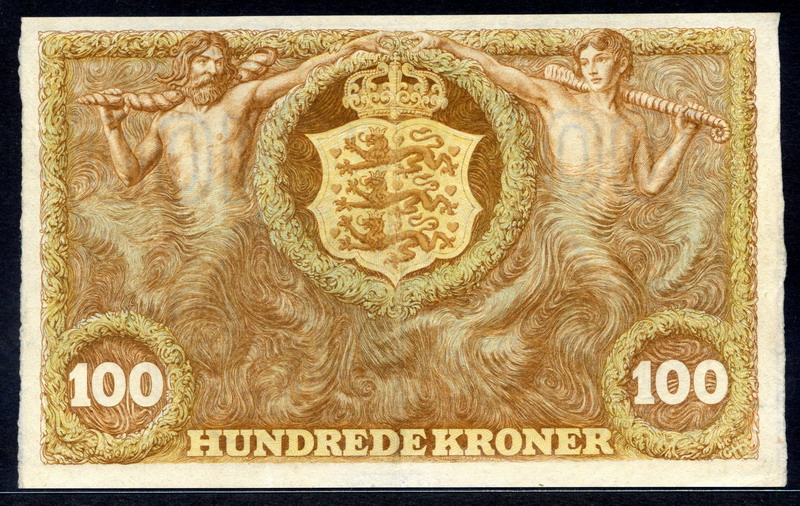 Denmark 100 Kroner Banknote World Banknotes Coins Pictures Old currency-copenhagen-denmark-danish-banknotes-feature-not-flickr