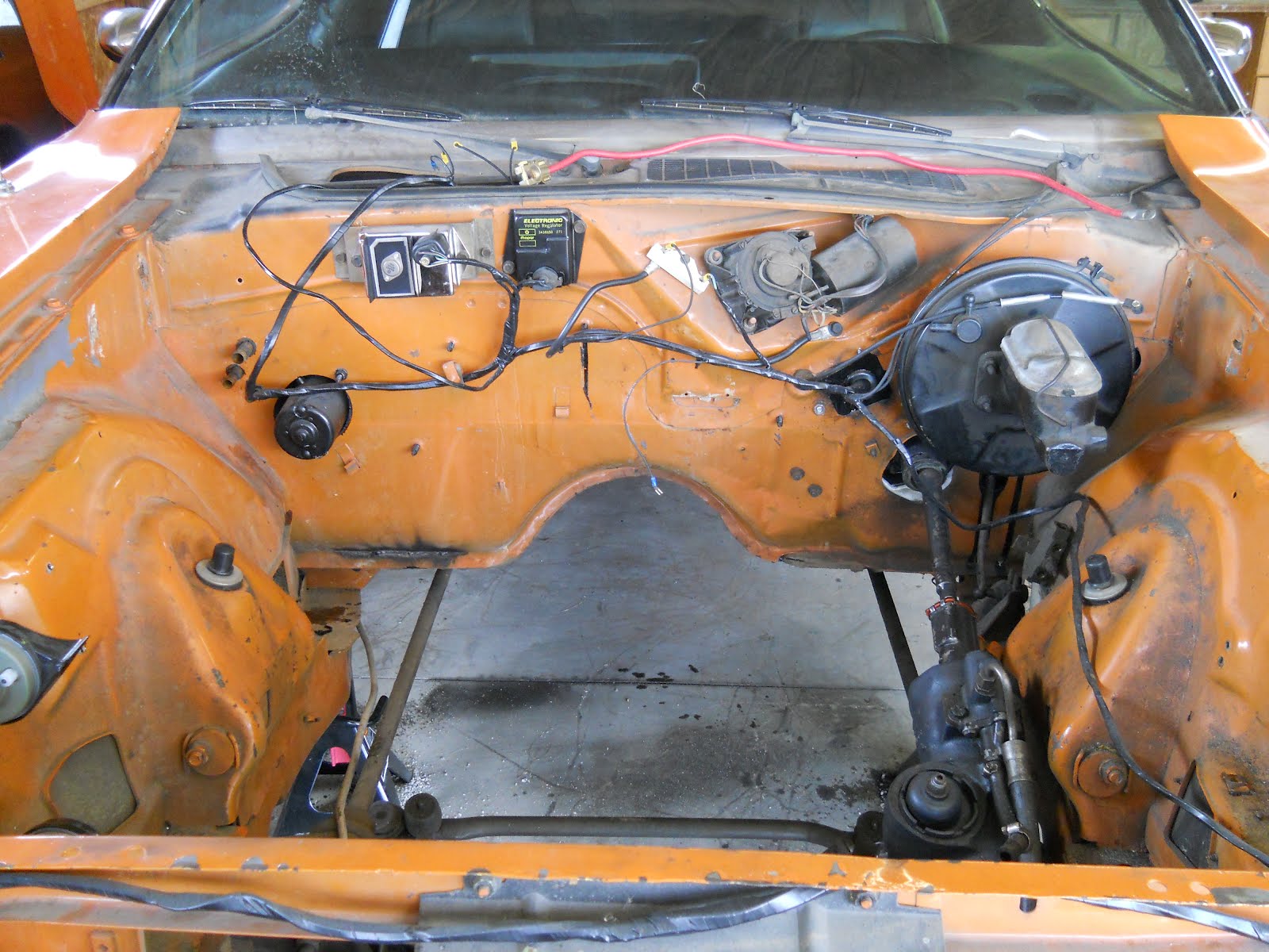 70 Cuda Engine Wiring Bulkhead