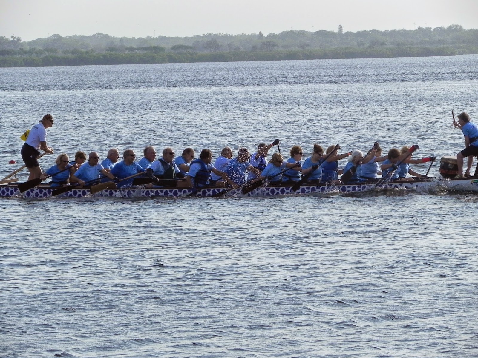 Alizée Dragon Boat race in Bradenton