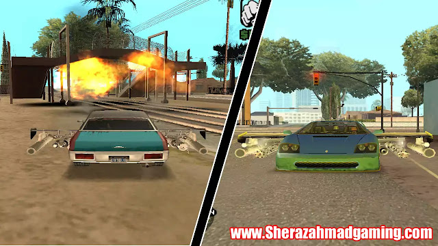 Download GTA San Andreas Car Weapon Mod