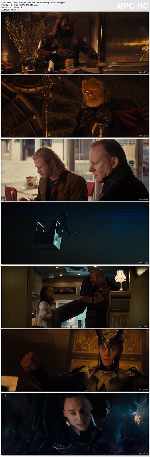 Capturas de la película.