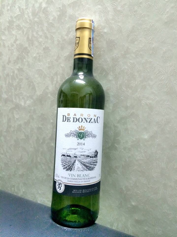 Rượu Vang Pháp Baron De DonzaC 750 ml