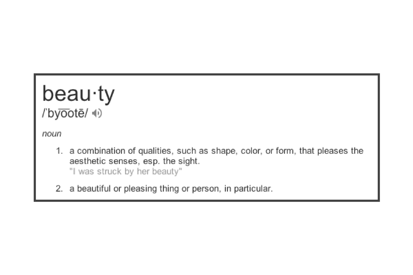 why its wrong for the media to promote certain beauty standards standard form meaning