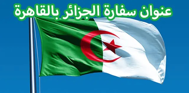 عنوان سفارة الجزائر بالقاهرة