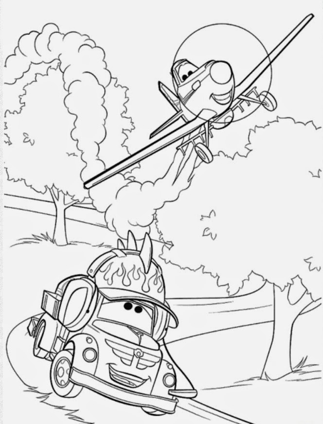 Coloring Pages Disney Planes Coloring Pages Free and Printable