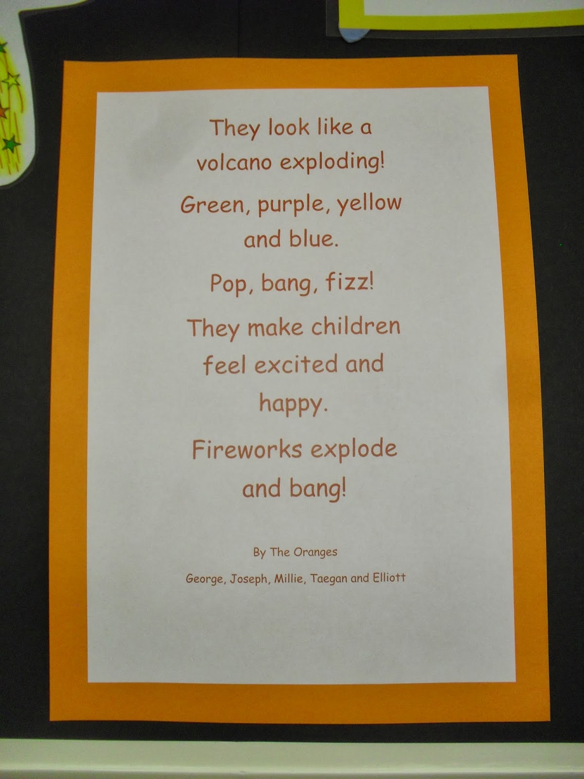 Reception Class Blog: Bonfire Night