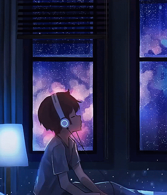 An Anime Couple Sitting In Front Of A Window Watching The Sunset Inside  Background Chill Anime Picture Background Image And Wallpaper for Free  Download