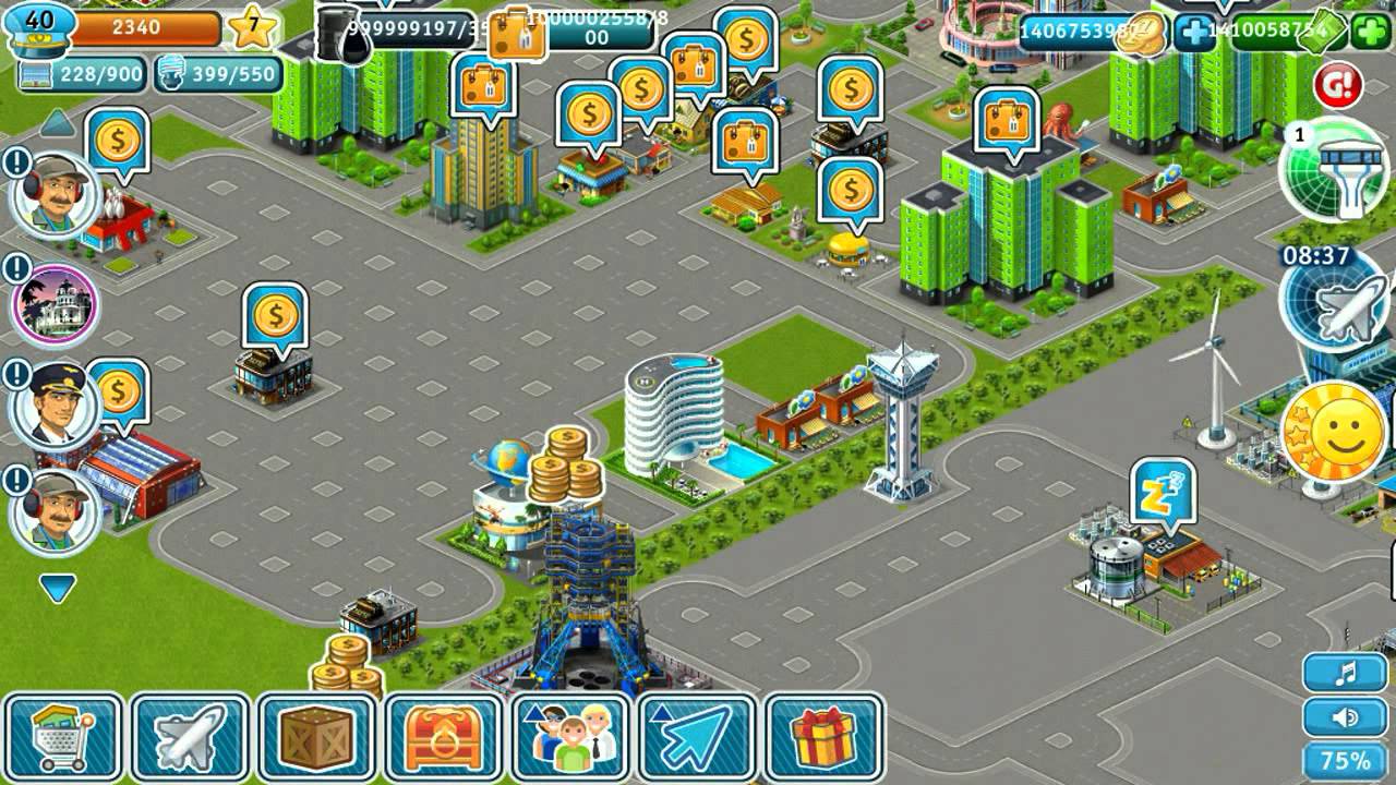 Взломанные игры global city