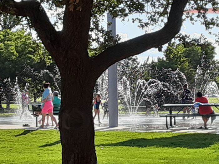 Durango Texas WCMA Doctor's Splash Pad Up & Running Water In Wichita