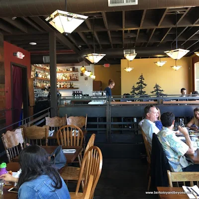 interior of Cafe Eugene in Albany, California