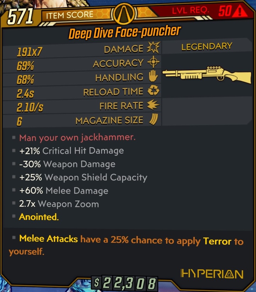 Borderlands 3 PS4 Legendary Weapons Frosty Zane Terror Cryo Build