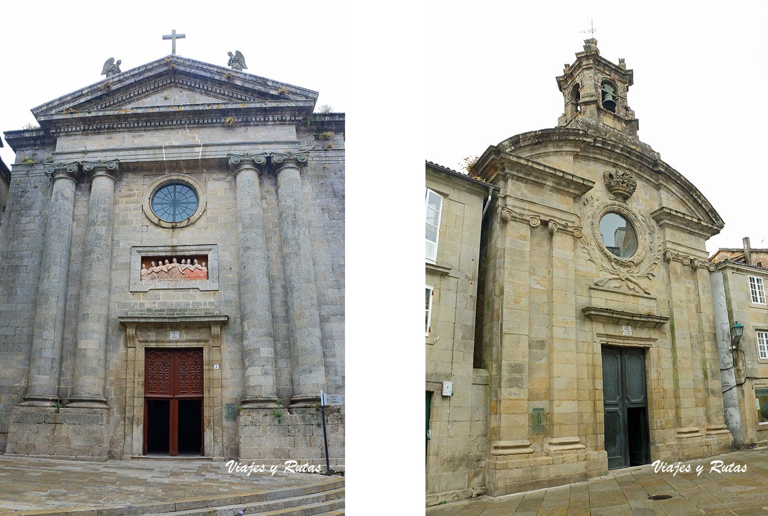 Capilla de las ánimas y Santa María del Camino de Santiago de Compostela