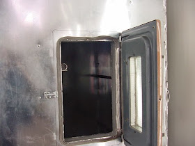 DIY Powder Coating Oven Door