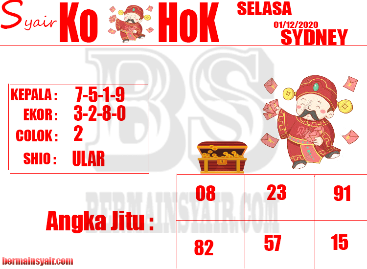 Kode Syair SDY Hari Ini Selasa 01122020 Prediksi Syair
