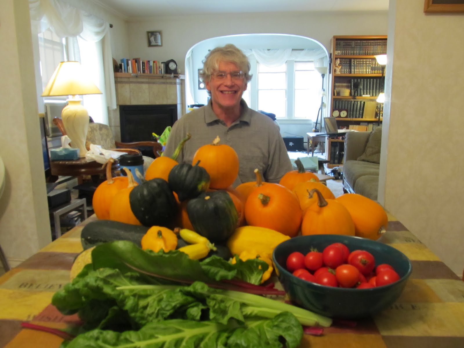 Art, the resident farmer