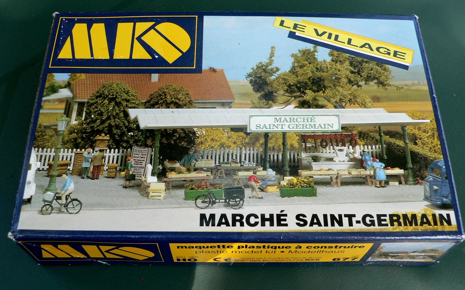 BACHMANN MARCHANDISE STATION Kit - Ho Maquette Chemin de Fer