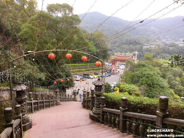 碧山巖開漳聖王廟階梯