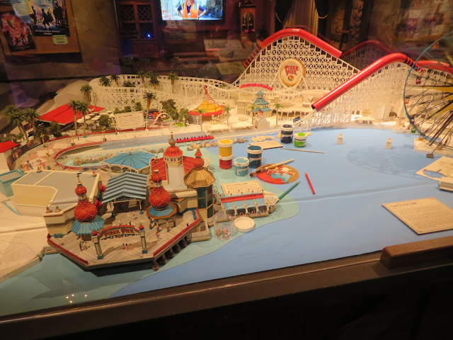 Pixar Pier Scale Model Blue Sky Imagineering Cellar Disney California Adventure Disneyland