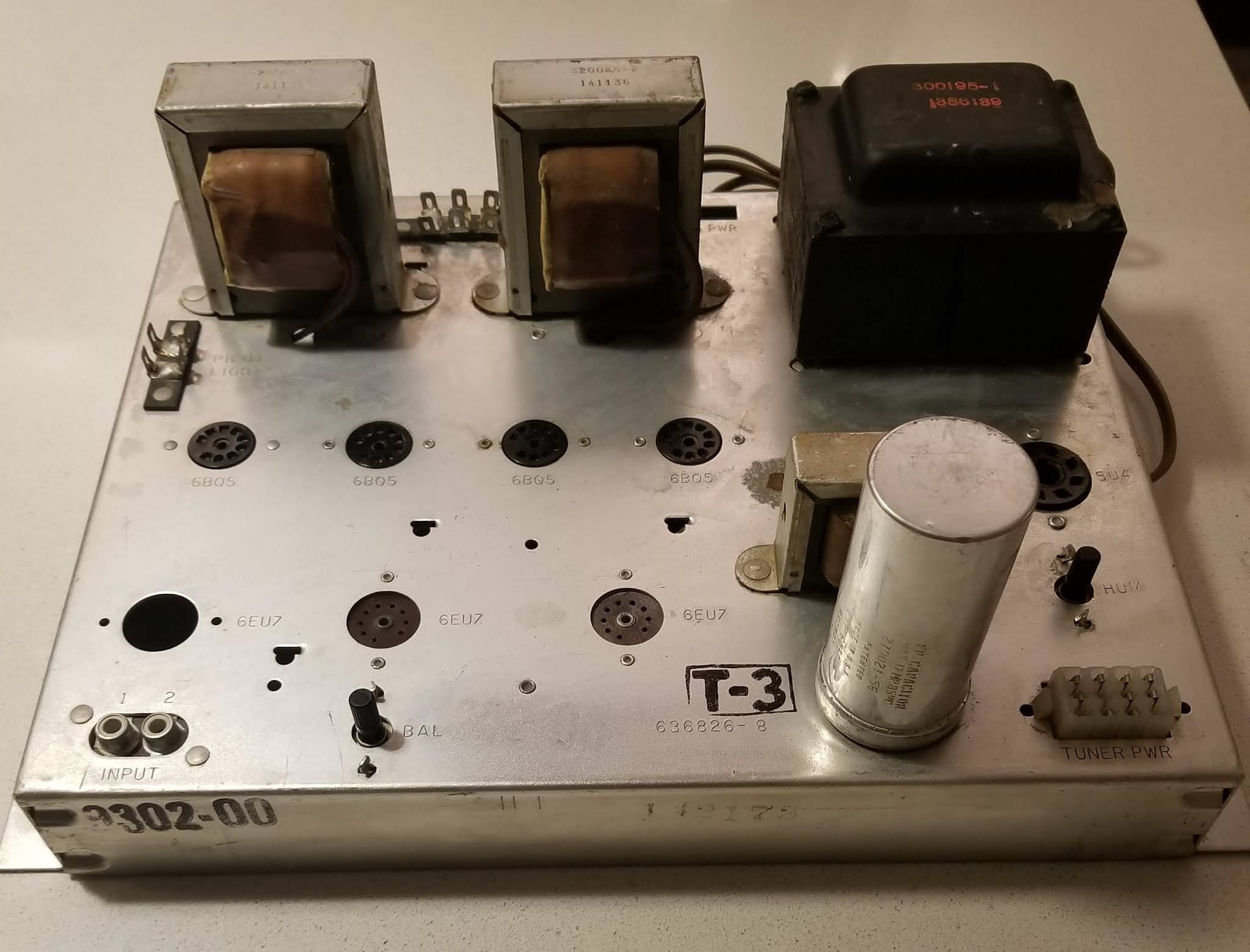 Speakerholic: Magnavox 9302-00 EL84 tube amplifier
