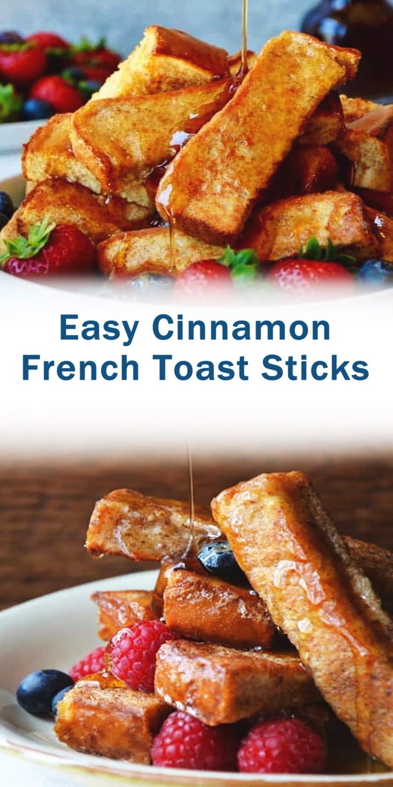 Easy Cinnamon French Toast Sticks 3 SECONDS