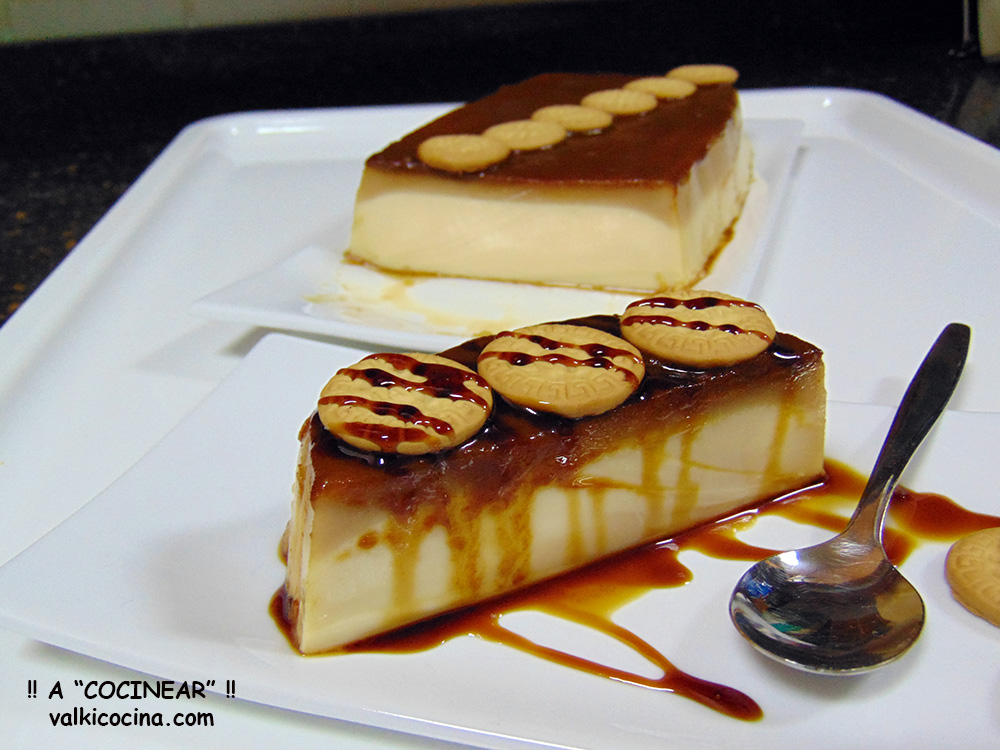 Flan De Galletas María