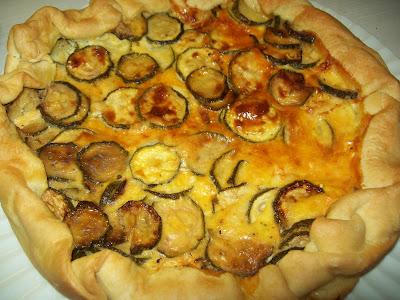 torta salata con zucchine