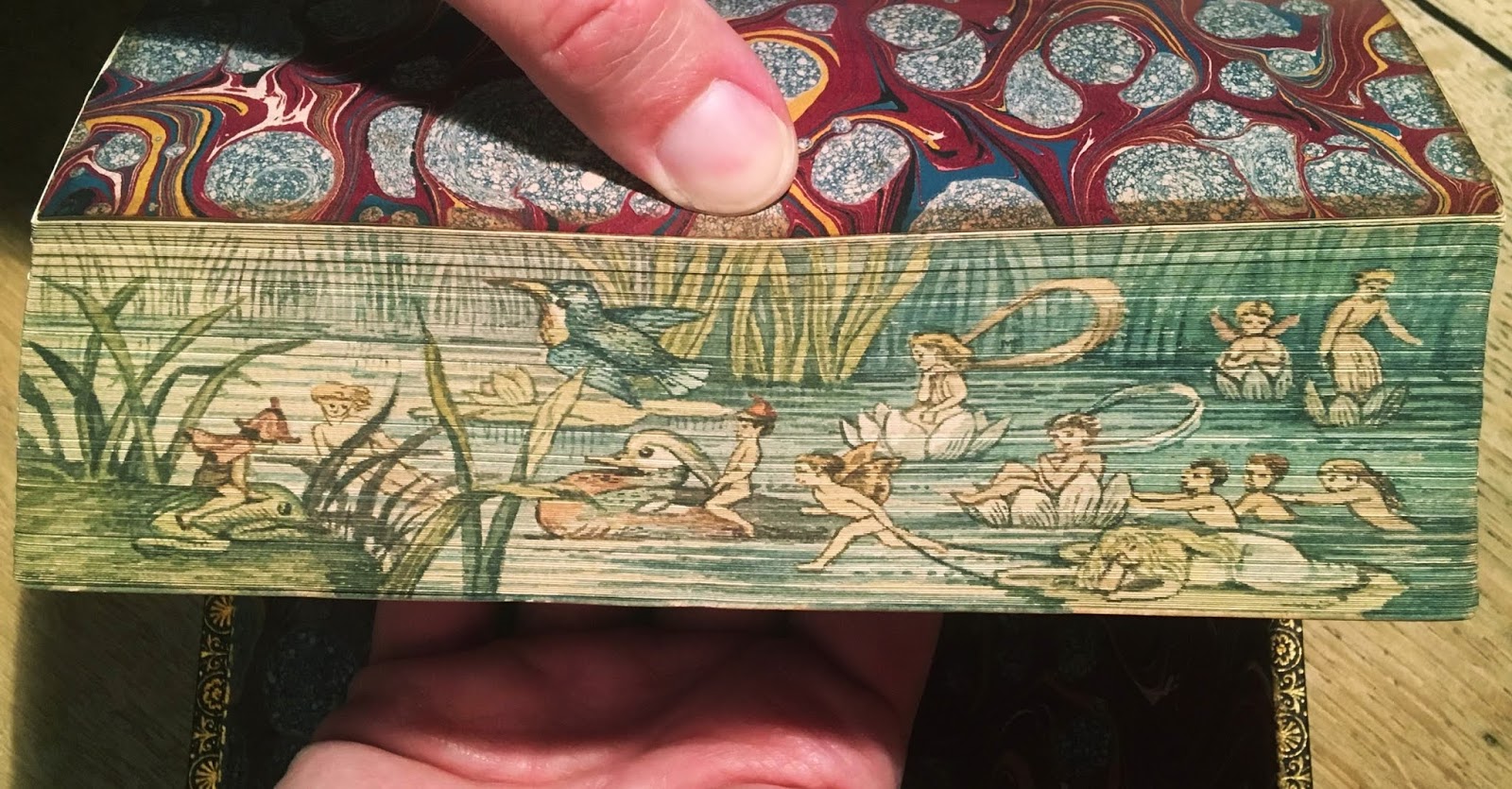 Lem's Levity Foreedge Paintings