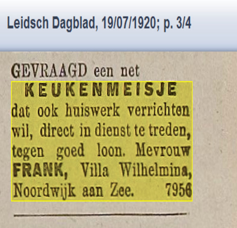 Noordwijkse Huizen Villa Wilhelmina